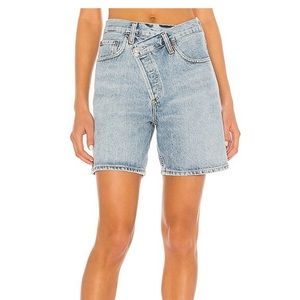 AGOLDE Criss Cross Short